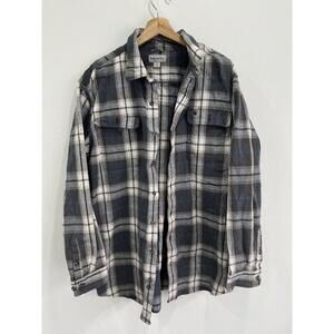 Vintage Carhartt Button Up Shirt Plaid xl tall